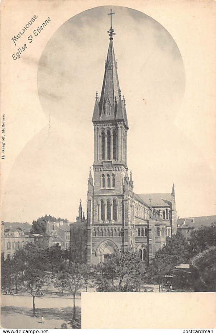 France - MULHOUSE - Eglise St Etienne - Ed. H. Gangloff, Mulhouse
