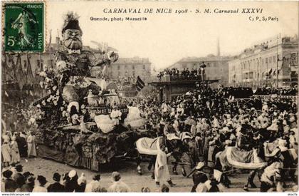 CPA NICE Carnaval de Nice - 1908 (1290434)