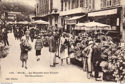 CPA Nice Le Marché Aux Fleurs