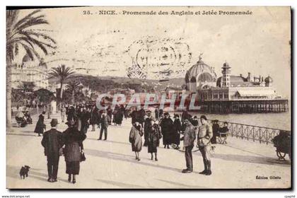CPA Nice Promenade des Anglais et Jetee Promenade