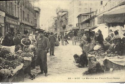 REPRO Nice Le Marche Aux Fleurs Cours Saleya