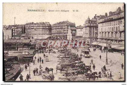 CPA Marseille Quai des Belges