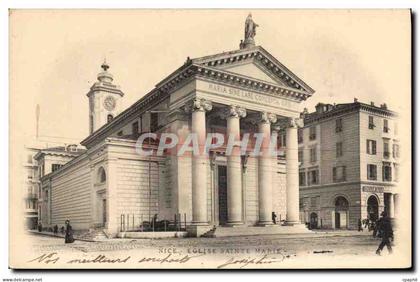 CPA Nice Eglise Sainte Marie