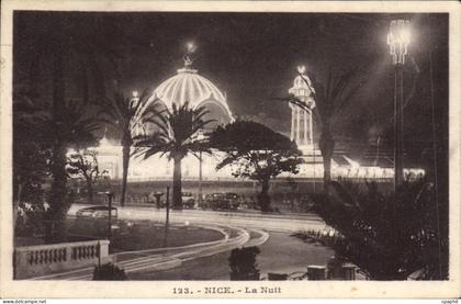 CPA Nice La Nuit