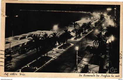 CPA NICE - La Promenade des Anglais la nuit (203289)