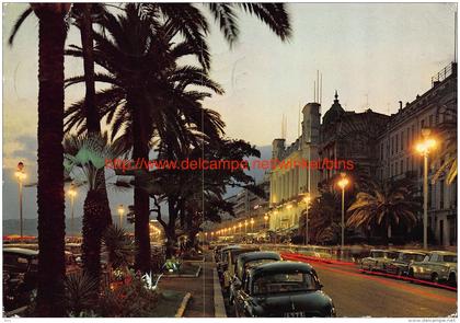 1966 La Promenade des Anglais la nuit Nice