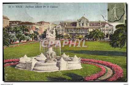 CPA Nice Jardins Albert I et Casino