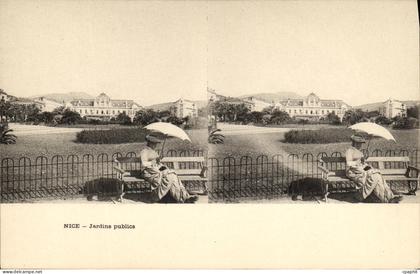 CPA Nice Jardins Publics
