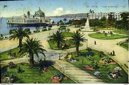 CPA Nice Les jardins