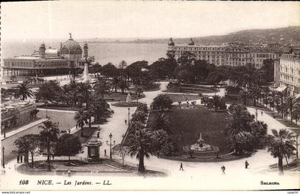 CPA Nice Les Jardins
