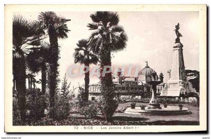 CPA Nice les Jardins Albert Ier