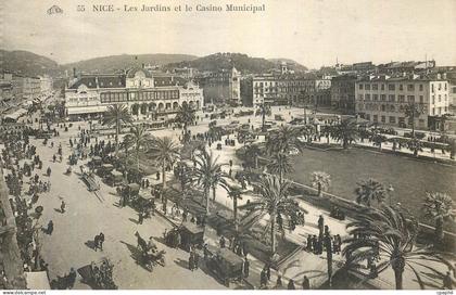 CPA Nice les Jardins et le Casino