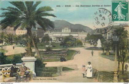 CPA Nice Les Nouveaux Jardins et Casino