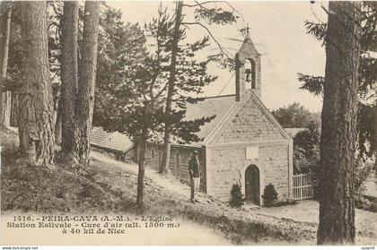 CPA PEIRA-CAVA - L'Eglise