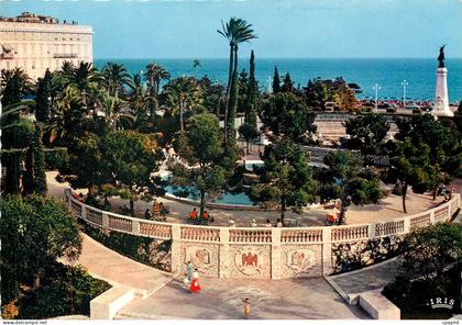 CPM Nice AM Les Jardins Albert 1er et le Theatre de Verdure