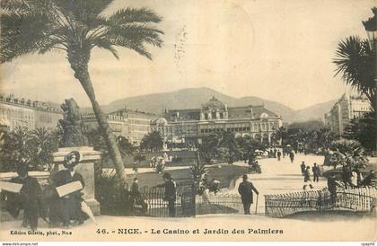 CPA Nice Casino et nouveaux Jardins