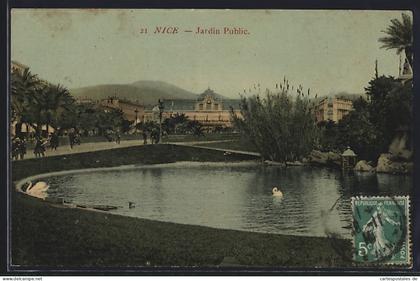CPA Nice, Jardin Public