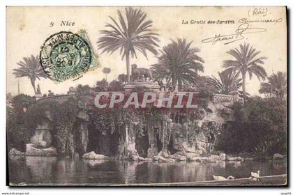 CPA Nice la grotte des Jardins