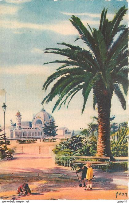 CPA NICE Les Jardins du Roi Albert 1er