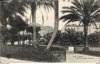 CPA Nice Les Nouveaux Jardins