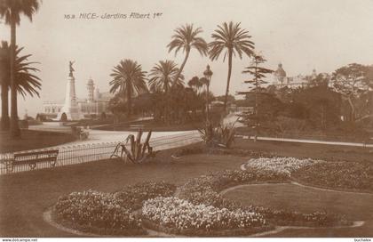 ungelaufene Ansichtskarte Nice - Jardin Albert 1er
