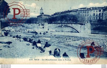 NICE LE PAILLON     LA LAVOIR BLANCHISSEUSES LAVANDIERES