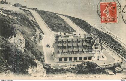 CPA Nice Havrais L Hotellerie vue du plateau des phares