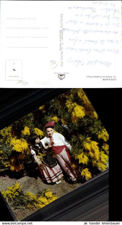 750231 Cote D`Azur French Riviera Nice Nizza Costumes Trachten