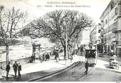 CPM Nice - Boulevard du Pont-Vieux