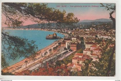 Nice, Vue generale prise du Chateau