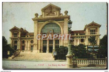 CPA Nice La gare du Sud