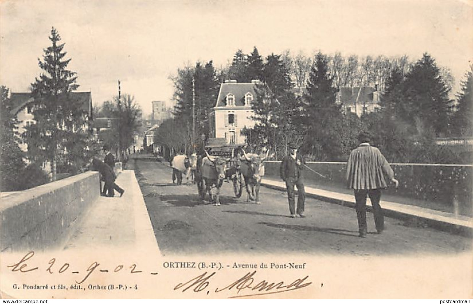 France - ORTHEZ (64) Avenue du Pont-Neuf - Ed. Pondarré 4