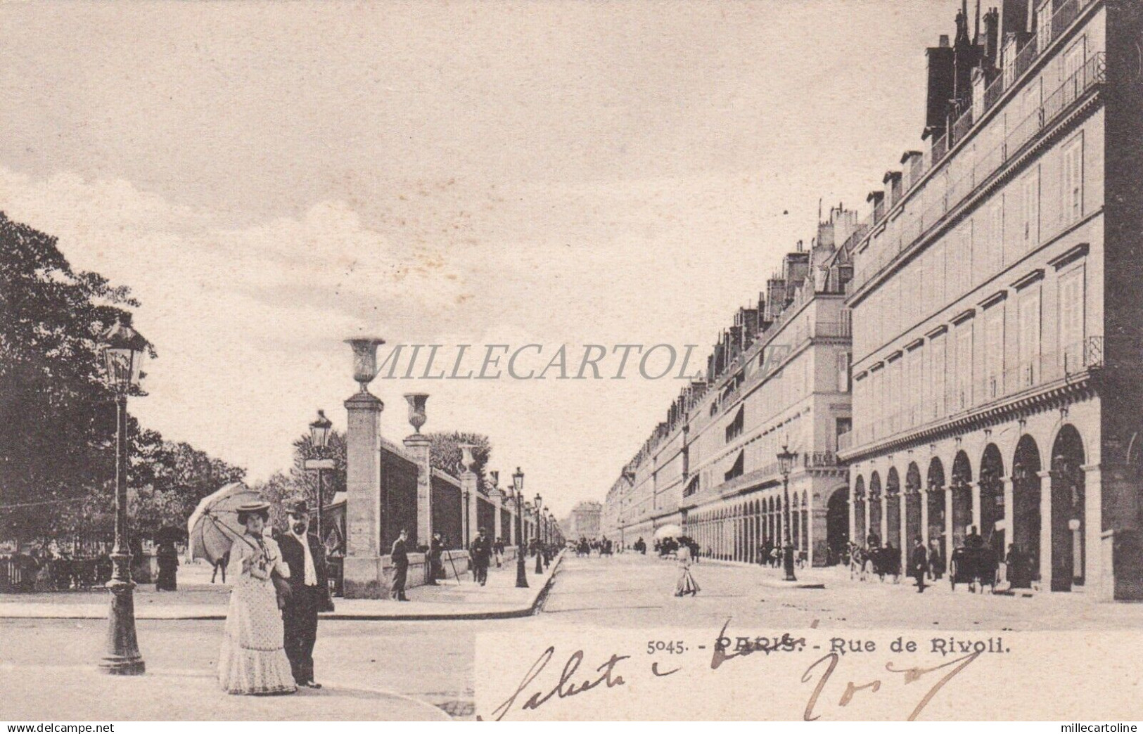 FRANCE - Paris - Rue de Rivoli 1903