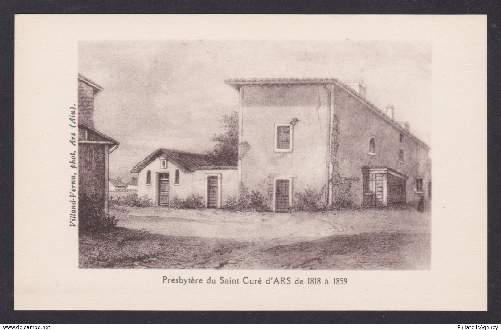 FRANCE, Postcard, Ars-sur-Formans, The Presbytery