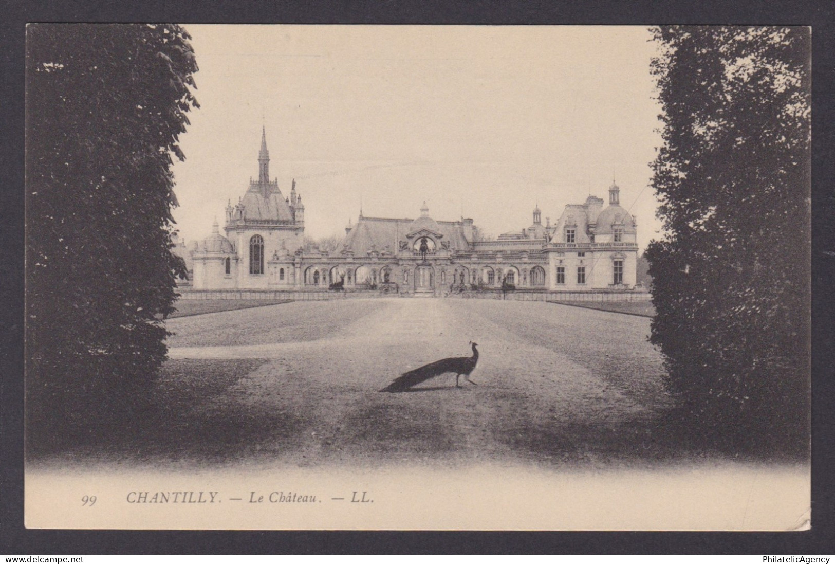 FRANCE, Postcard, Chantilly, Le Château