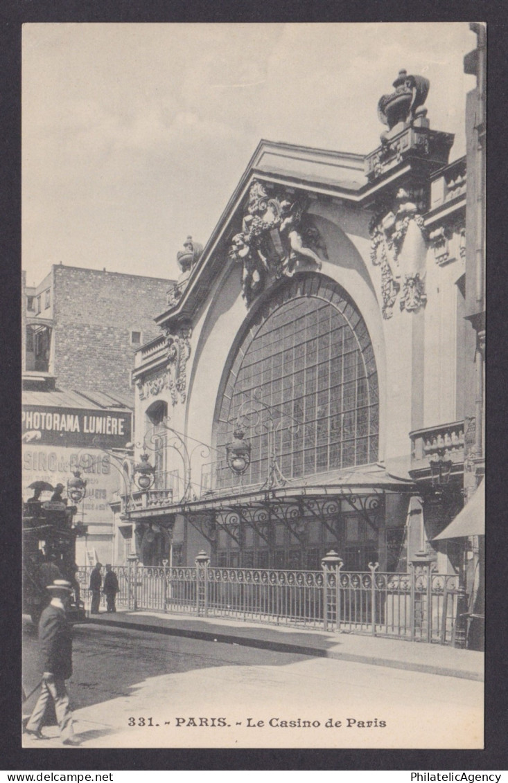 FRANCE, Postcard, Paris, The Casino de Paris