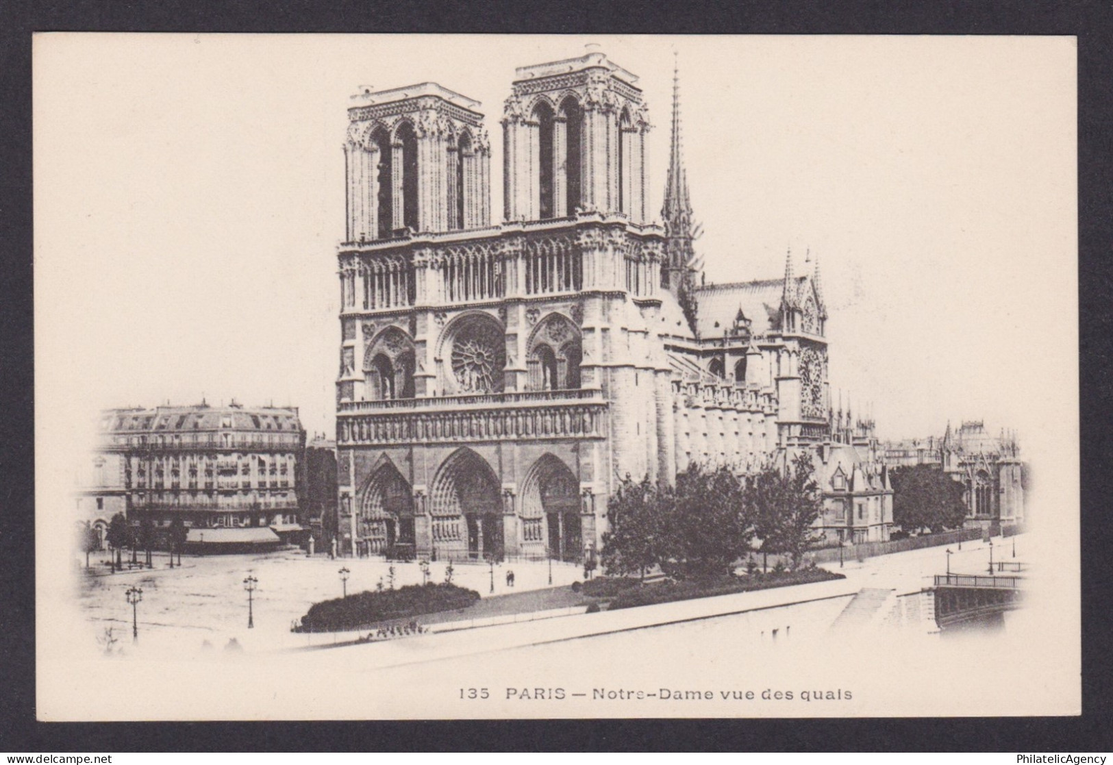 FRANCE, Postcard, Paris, The Church, Notre-Dame de Paris