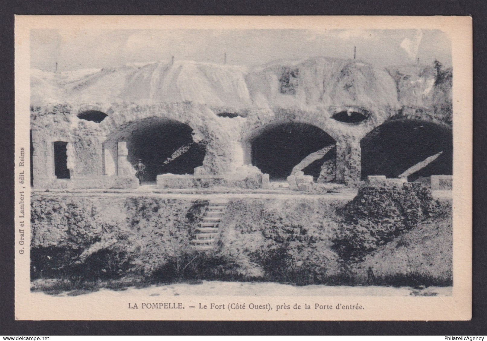 FRANCE, Postcard, Sillery, Fort de la Pompelle, WWI