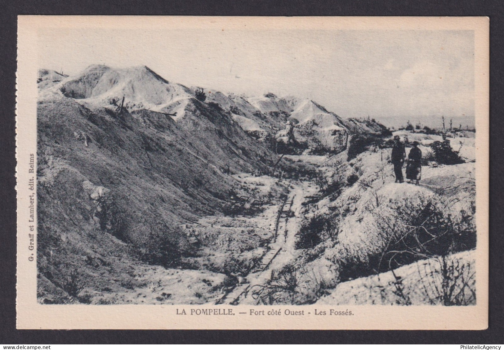 FRANCE, Postcard, Sillery, Fort de la Pompelle, WWI