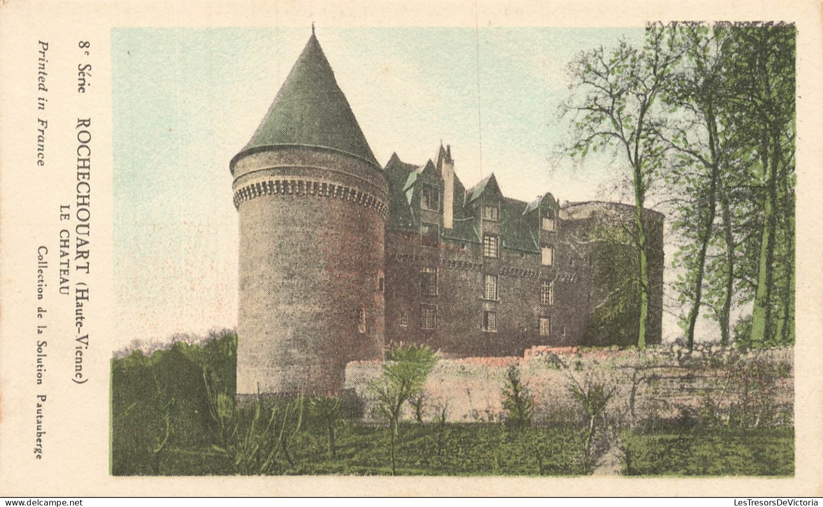 FRANCE - Rochechouart - Château - 8e série - Tour - Colorisé - CPA