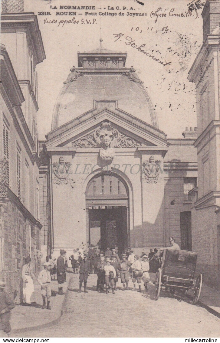FRANCE - Rouen - Petite College de Joyeuse 1904