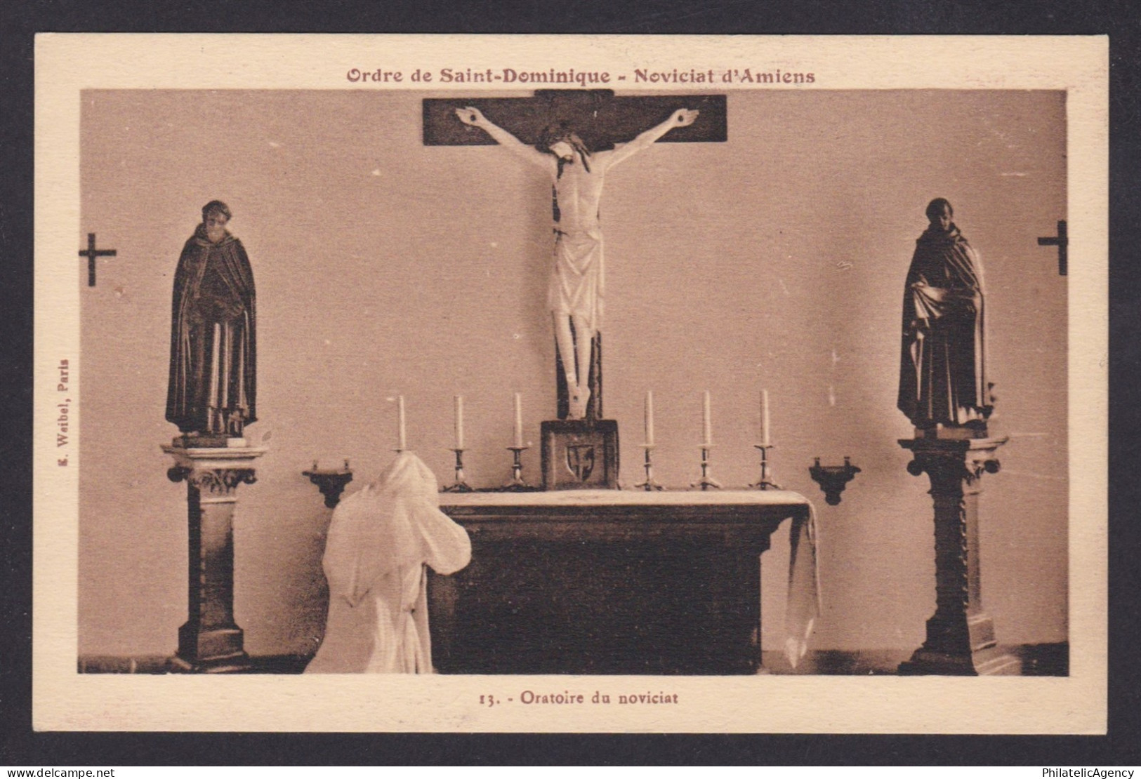 FRANCE, RPPC Postcard, Amiens, Ordre de Saint-Dominique