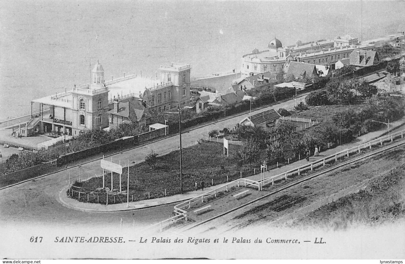 France Saint Adresse Palais des Regates et Palais du Commerce Palace postcard