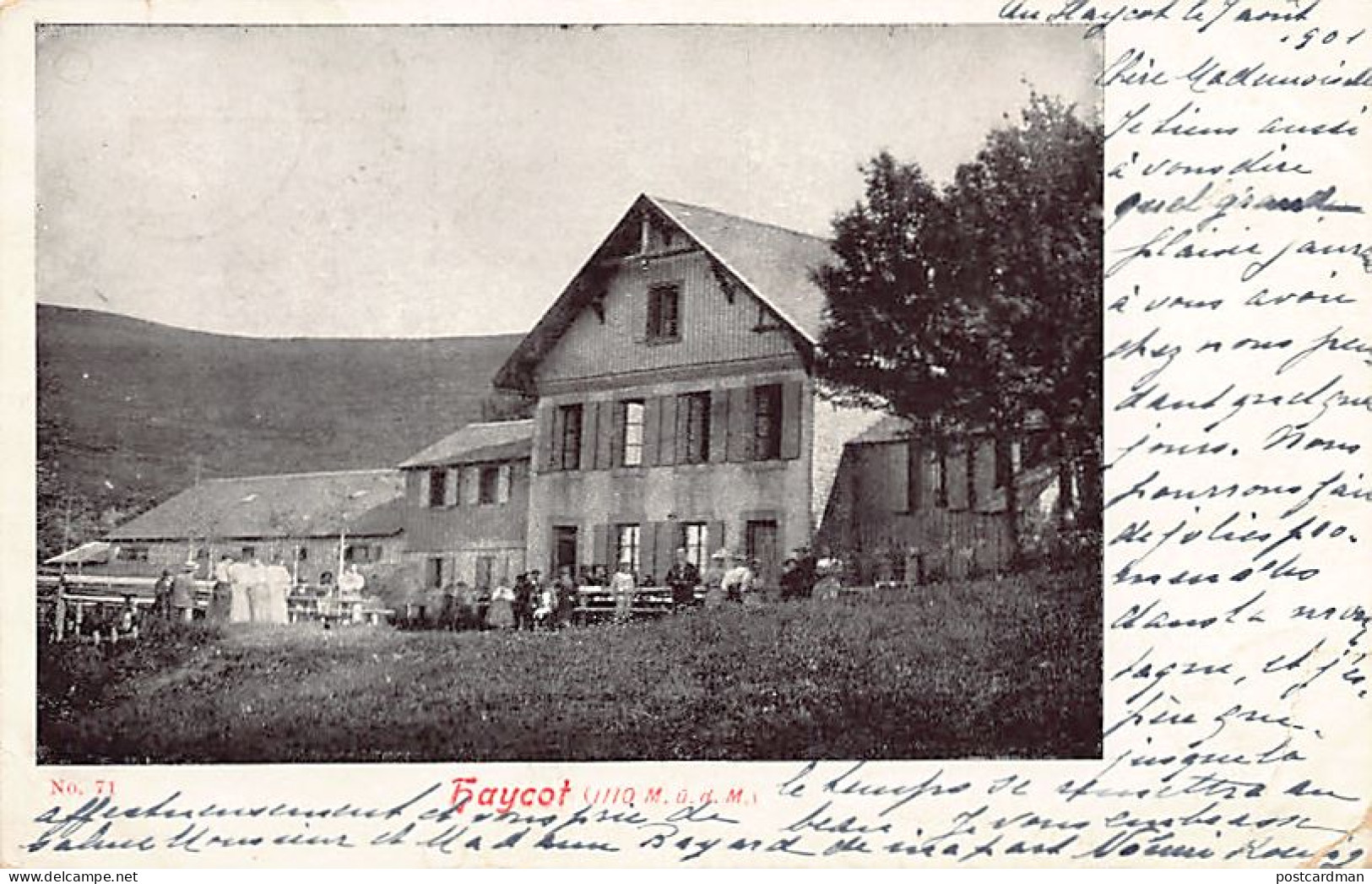 France - SAINTE-MARIE-AUX-MINES - Auberge du Haycot