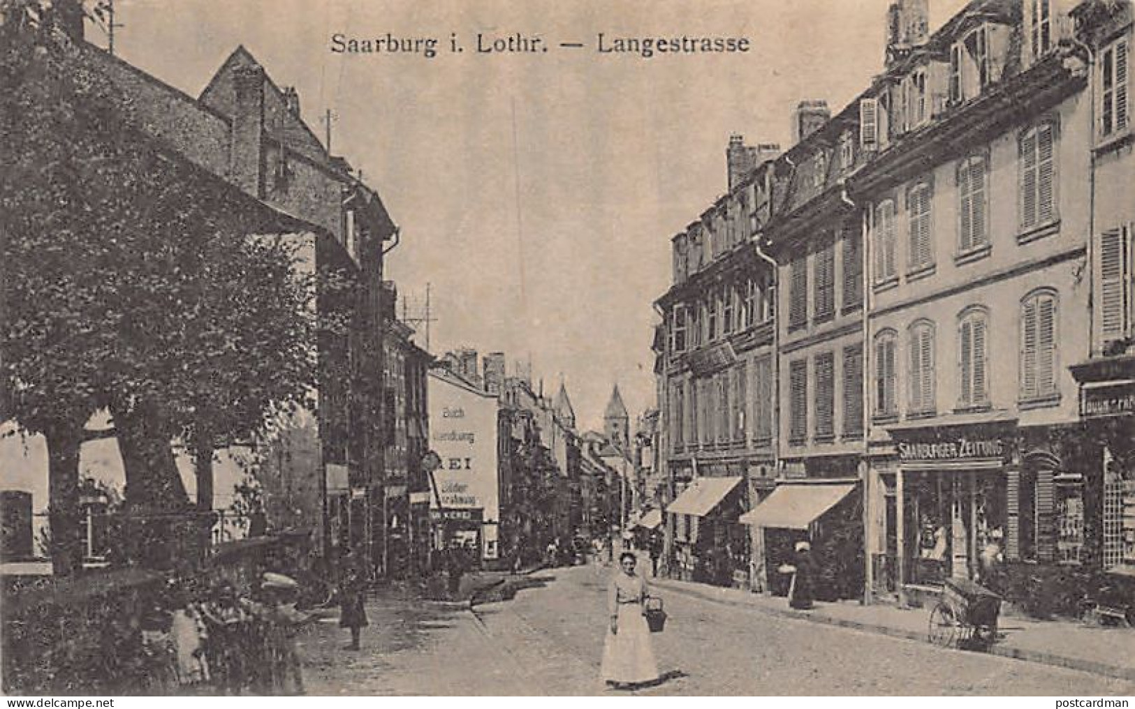 France - SARREBOURG - Grand Rue - Ed. Felix Luib