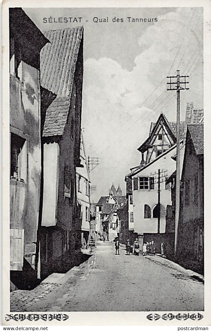 France - SÉLESTAT - Quai des Tanneurs