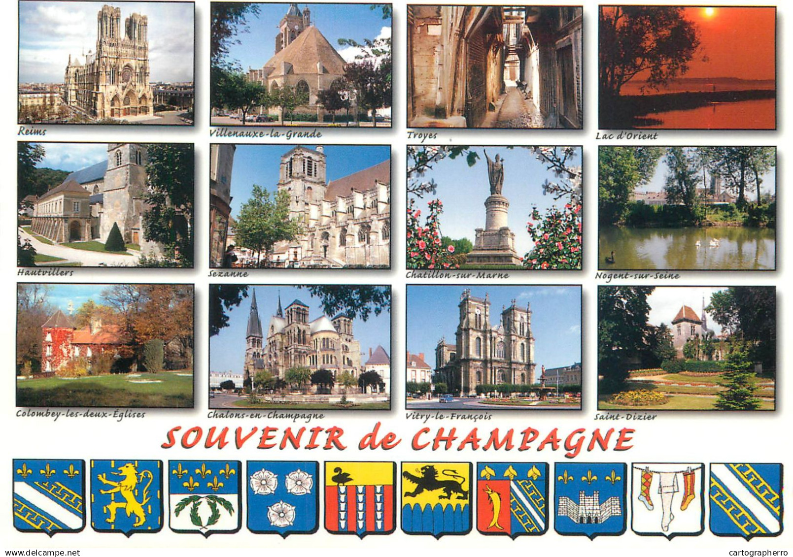 France Souvenir de Champagne multi view