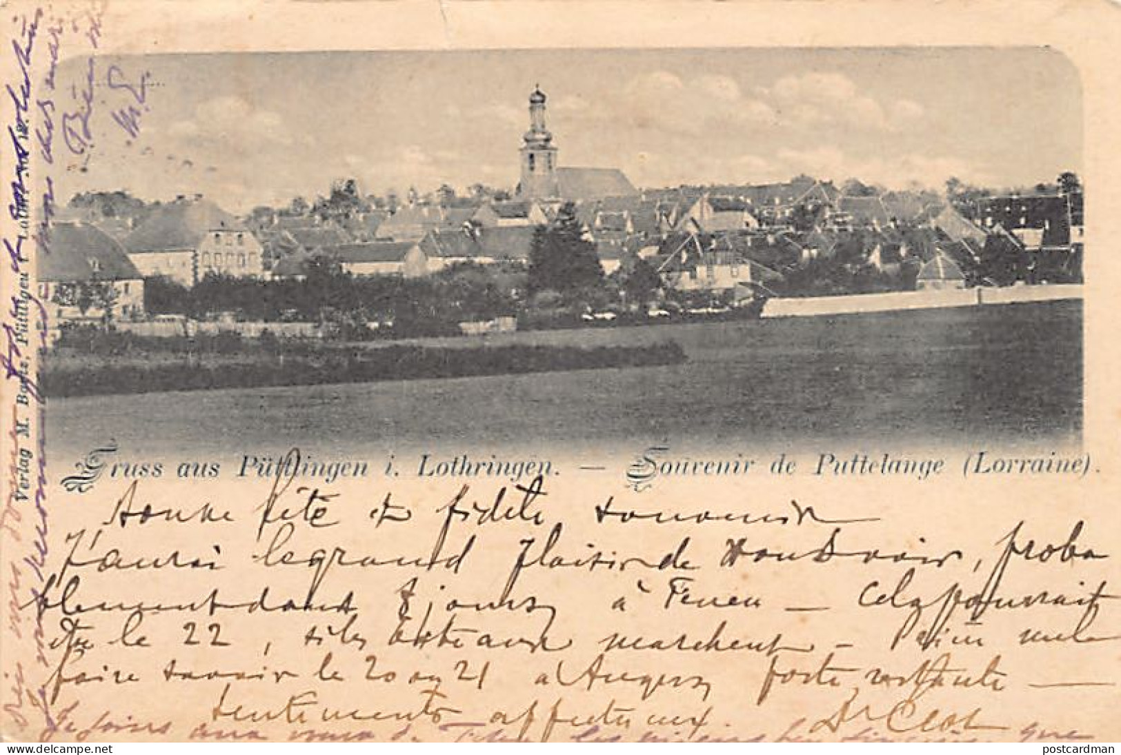 France - Souvenir de Puttelange-aux-Lacs - Ed. M.Bartz