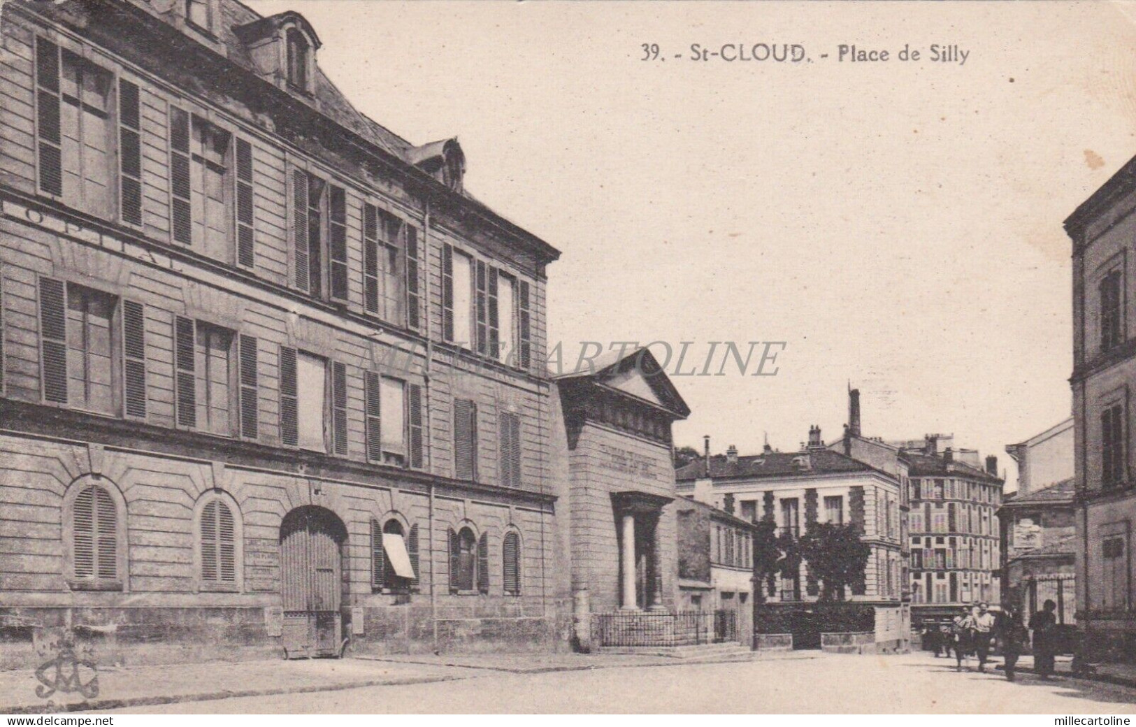 FRANCE - St. Cloud - Place de Silly 1928