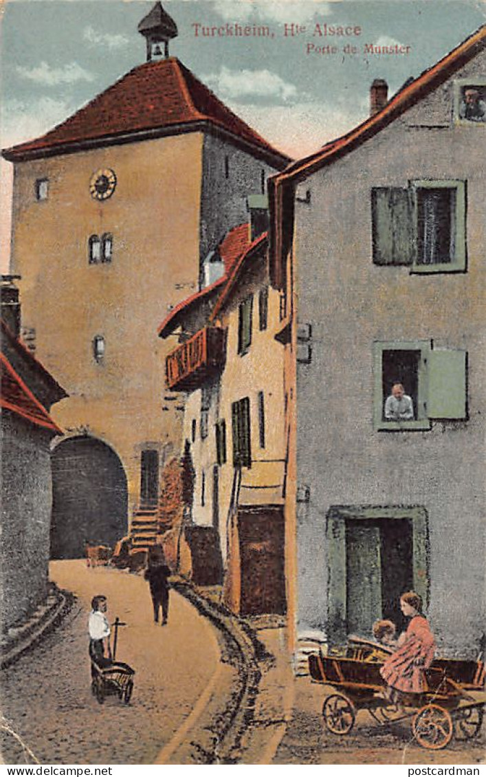 France - Turckheim - Porte de Munster - Ed. Charles Riebstein